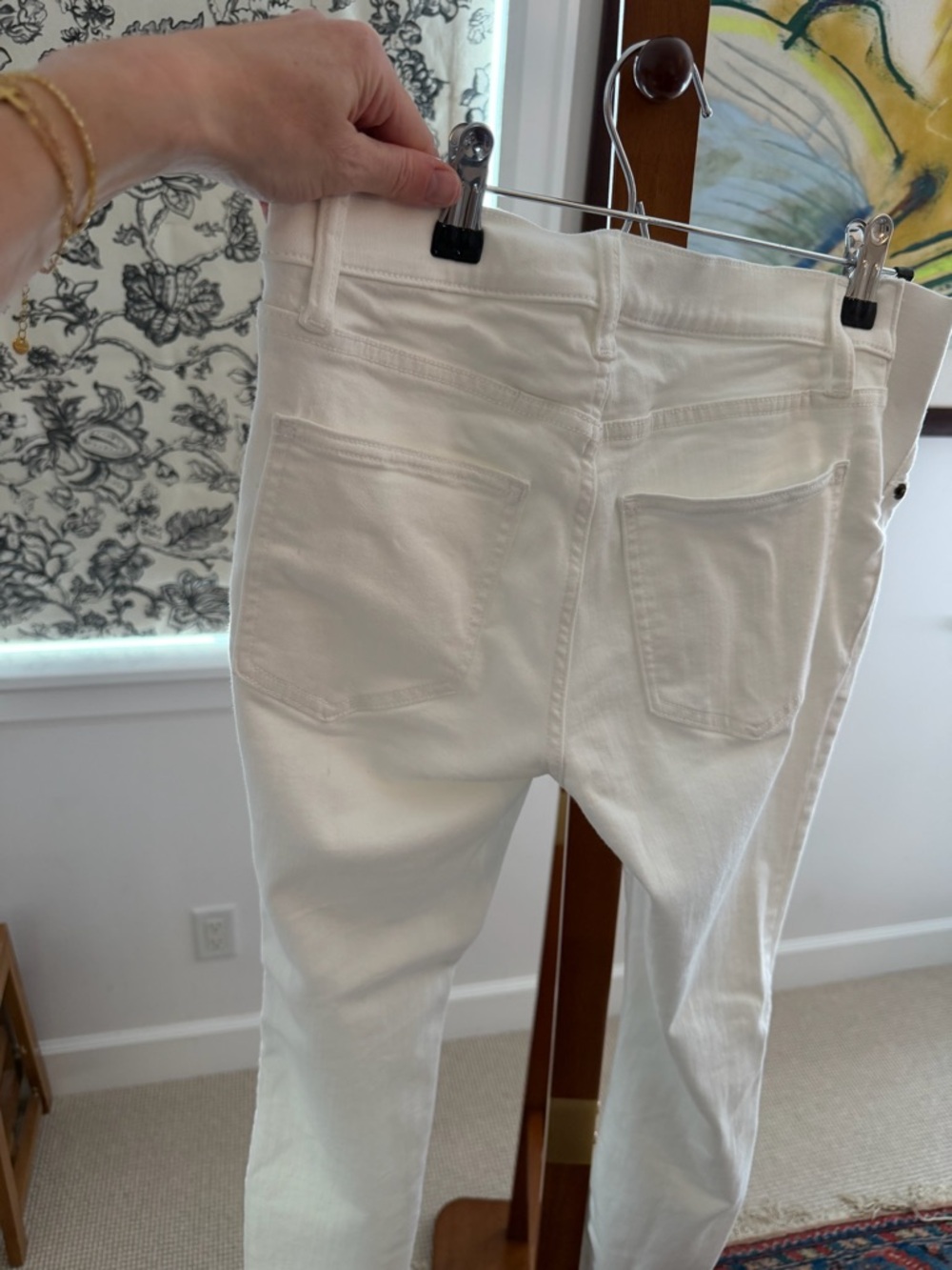 HATCH Collection White Skinny Jeans - Picture 3 of 5